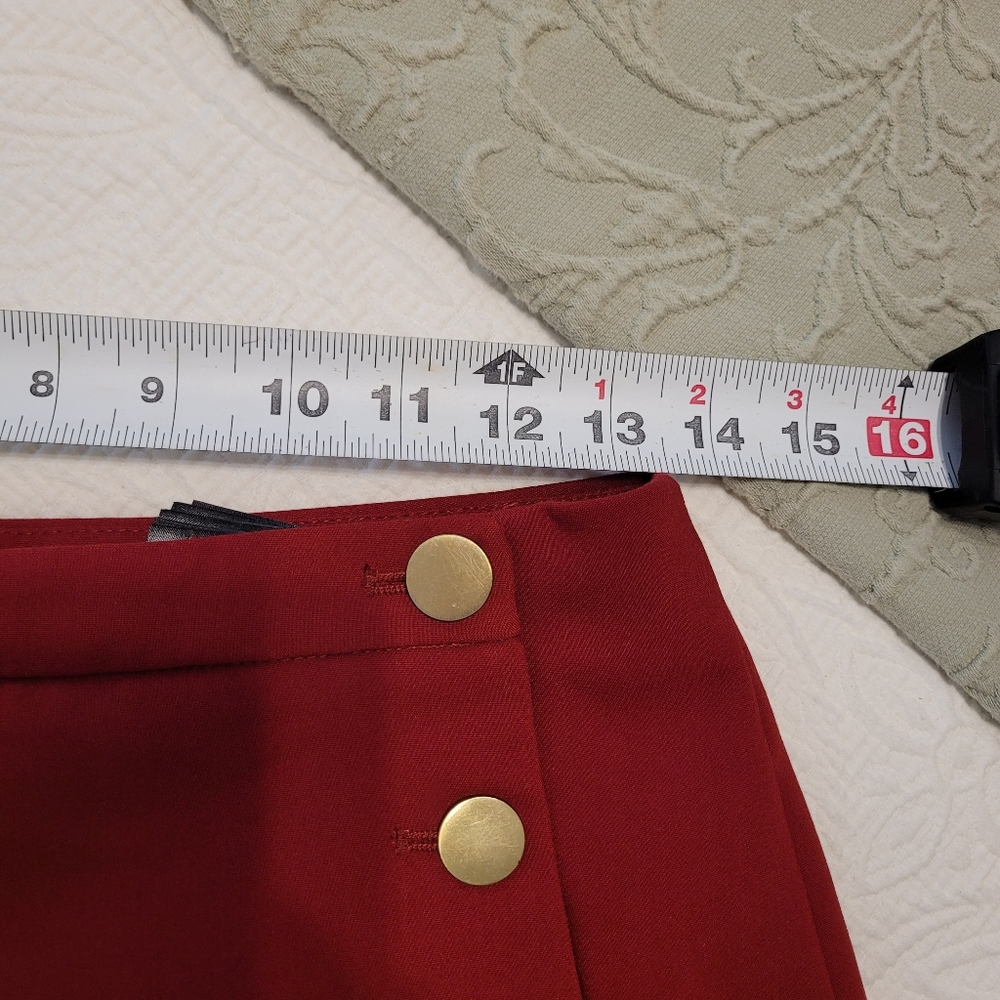 Burgundy H&M Dress Shorts - Picture 3 of 6